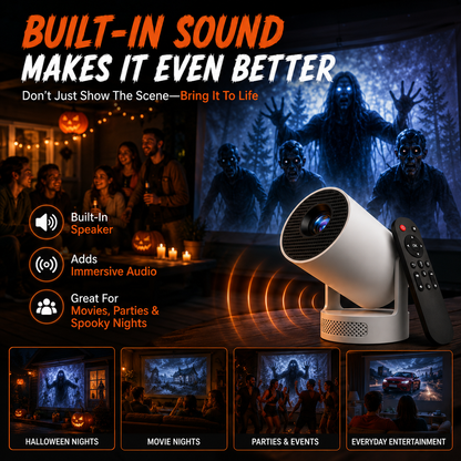 🧟👻New Halloween window projector📽️