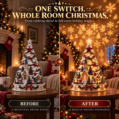 🏆 6,000+ Sold - 🎄MerryRealm Christmas Village Lightscape Tree