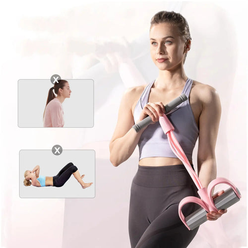 Merach Multifunction Pedal Resistance Band for Home Gym