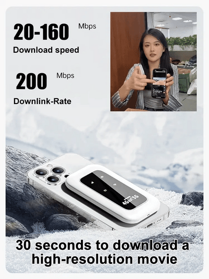 📶Pocket WiFi-Ready in Seconds No Setup. No Hassle. Just Connect.