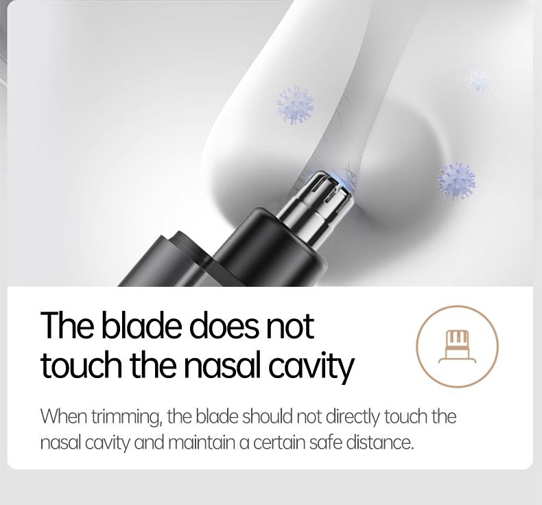 WPBB Electric Nose Hair Trimmer - Painless Grooming for All