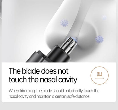 WPBB Electric Nose Hair Trimmer - Painless Grooming for All