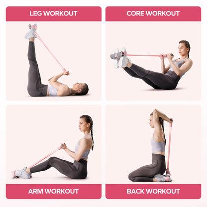 Merach Multifunction Pedal Resistance Band for Home Gym
