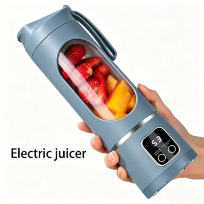 Portable USB Blender with LED Display - Perfect for Smoothies & Juices