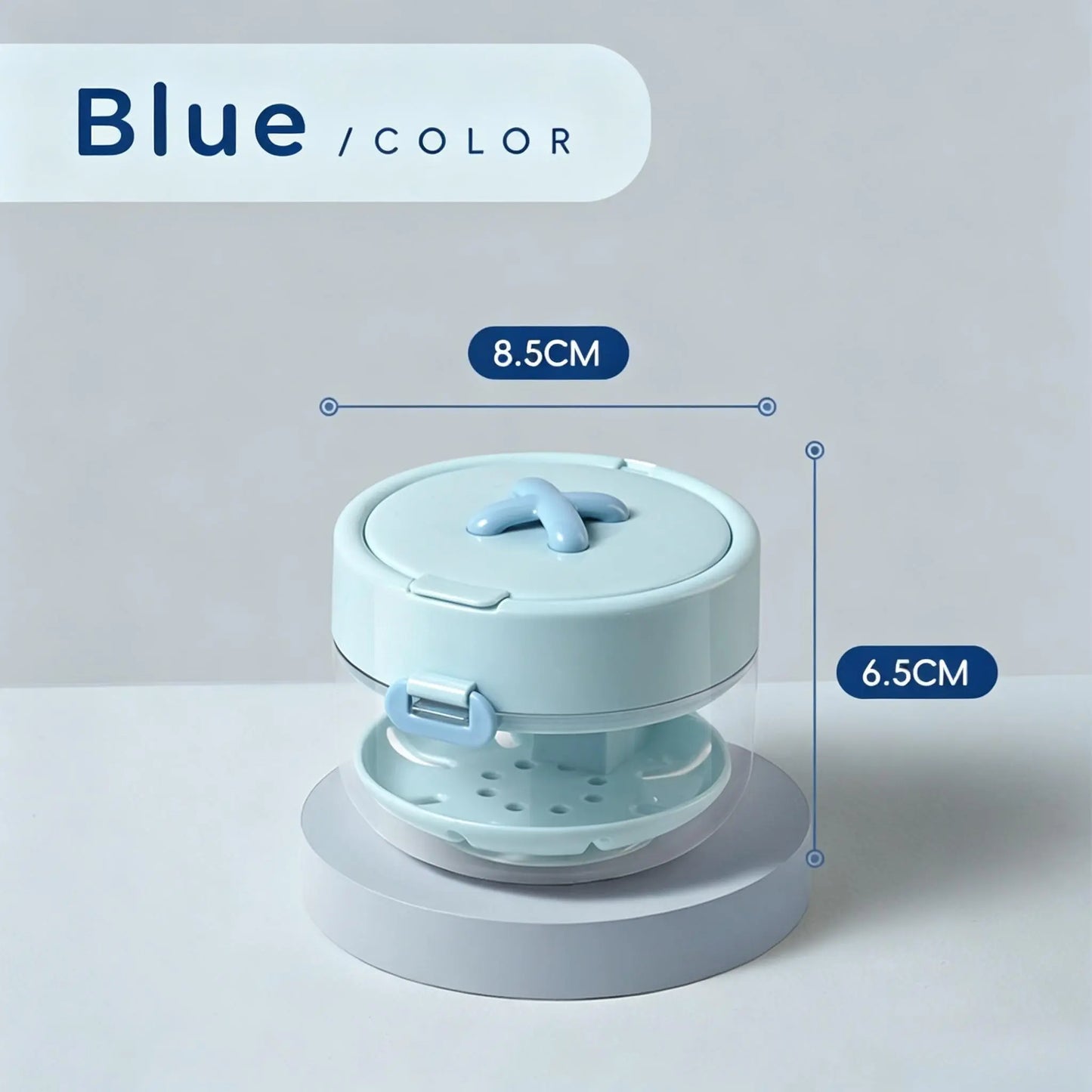 Retainer Cleaner Case with Mirror, Brush & Drain Tray