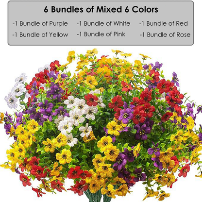 🌸Last Day Sale 50% OFF💐 UV Resistant Colorful Artificial Flower