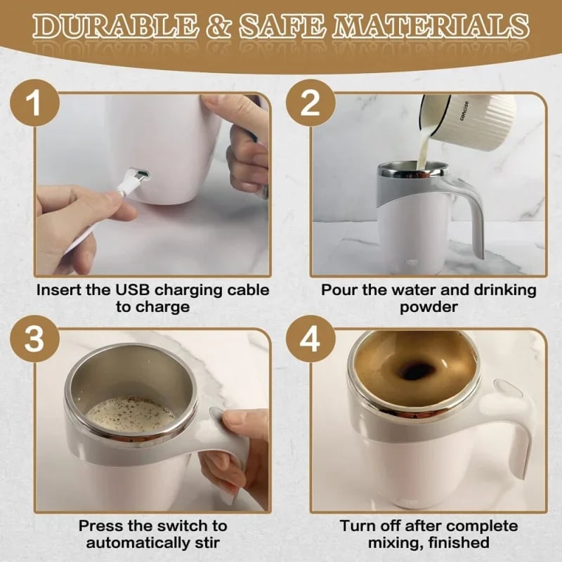 ⚡Automatic Magnetic Stirring Coffee Mug