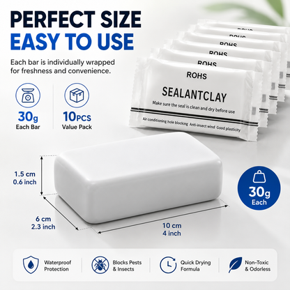 🧱 Sealant Clay – Waterproof, Anti-Insect, Wall Hole Filler, Easy to Apply