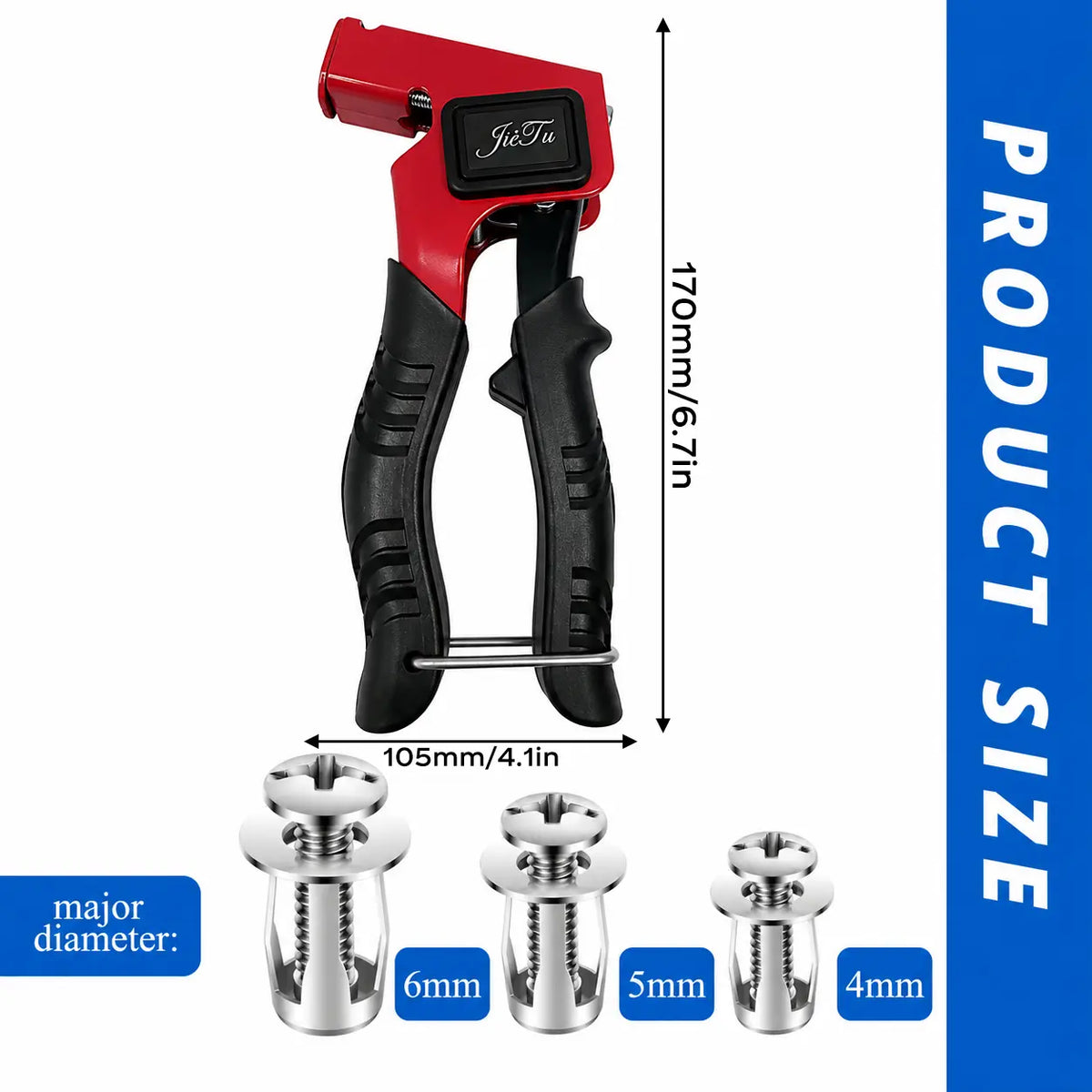 Expansion Rivet Nut Installation Tool