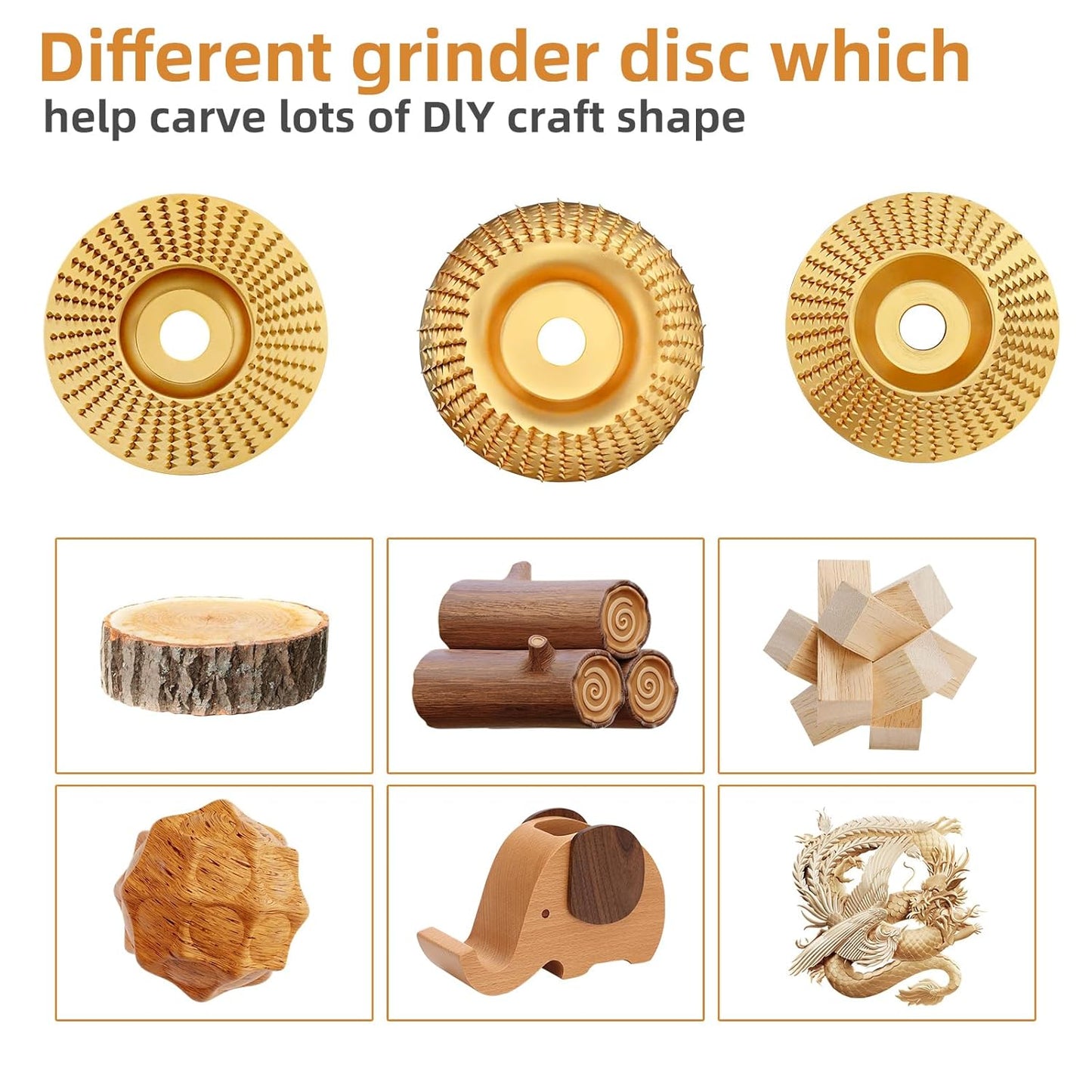✨Heavy-Duty Wood Carving DiscSet (3Pcs)