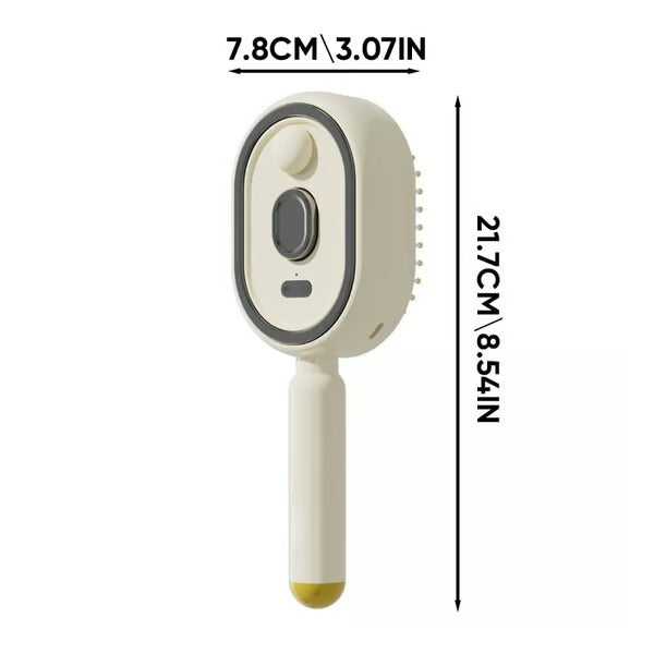 ✨Multifunctional Hair Care Comb | Built-in Mist Sprayer, Scalp Massager, Red Light, Smooth Tangled Frizzy Hair💧