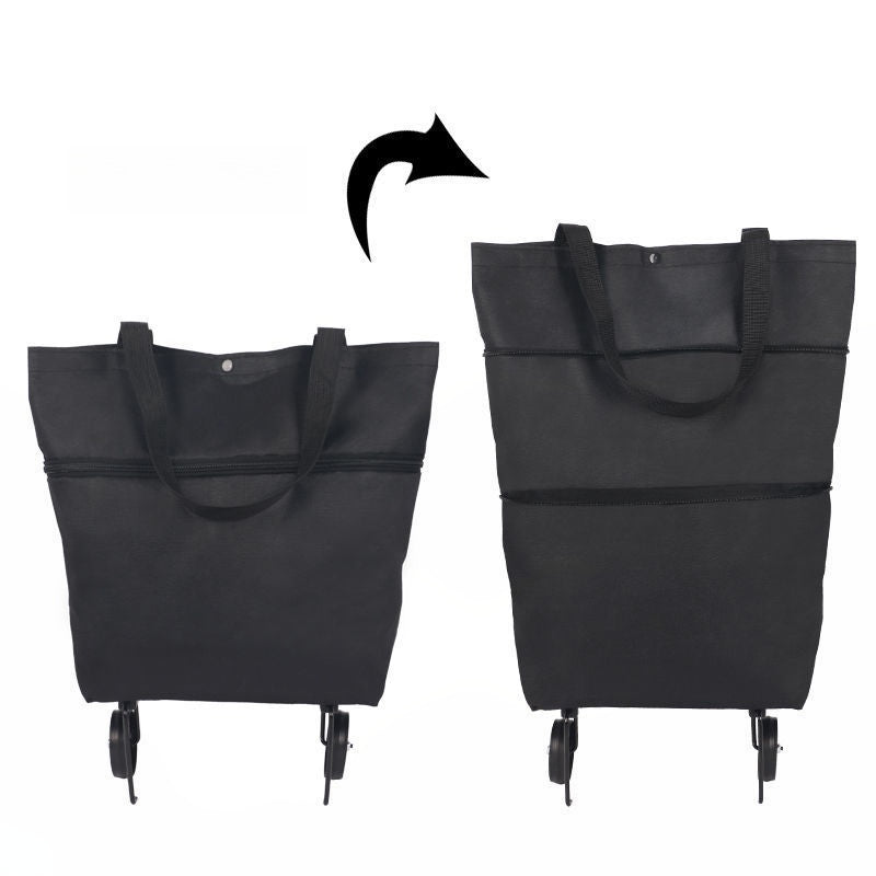 ⚡LAST DAY-50% OFF🔥 2 in 1 Foldable Shopping Cart